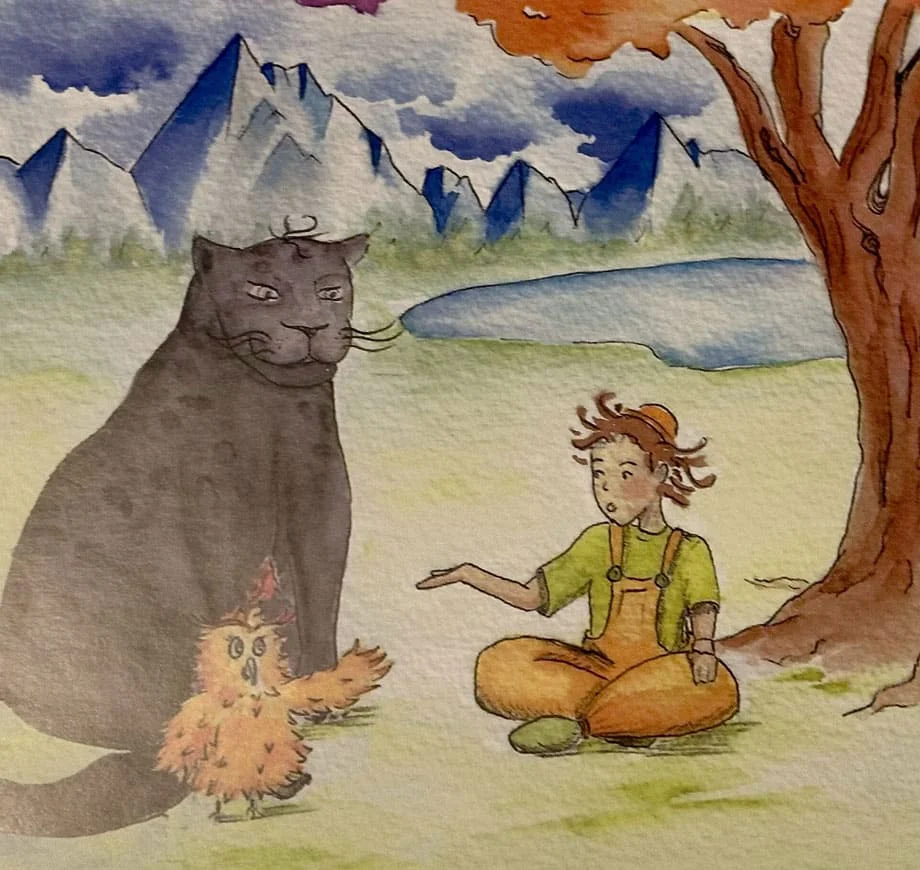 Illustration de l'album live-cd de la boîte à joujoux